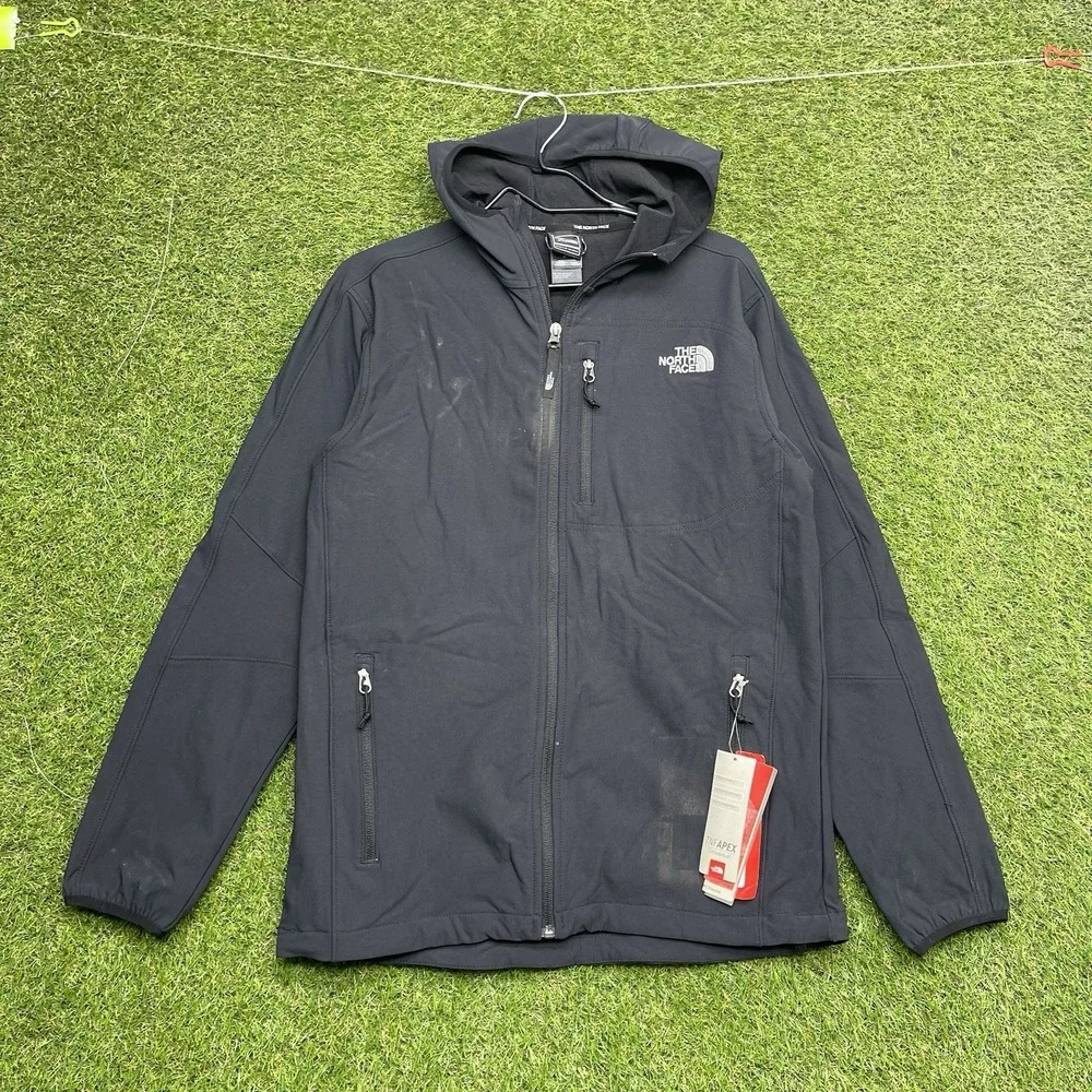 The North Face Apex Bionic 2 Jacket Mens Medium Softshell Coat Outdoor Hike Zip